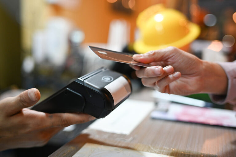 Point de vente, caisse intégrée